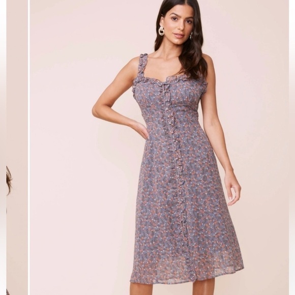 ASTR The Label Dress Ditsy Floral - Picture 1 of 3